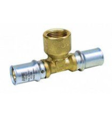 Тройник пресс APE 20х3/4х20 мм ВР AP132 20x34x20