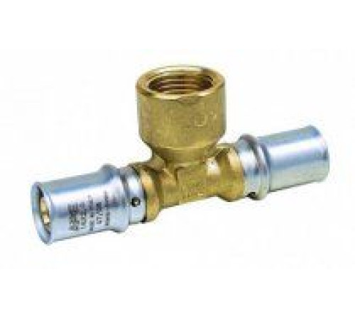 Тройник пресс APE 20х3/4х20 мм ВР AP132 20x34x20