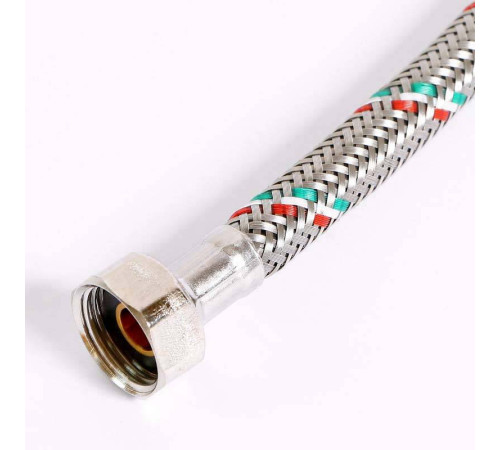 Гибкая подводка для смесителя Uni-Fitt 1/2 x M10 длинный штуцер 120 см 503S2812