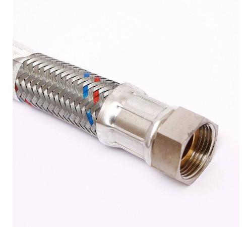 Гибкая подводка антивибрационная Uni-Fitt НВ 1 100 см DN 25 оцинкованная сталь 504S4410