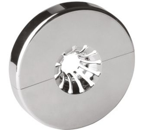 Розетка для вентиля FAR пластиковая серебристая глянцевая для труб 10-20 мм FL 0441 CL