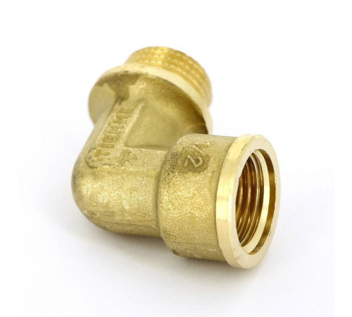 Угольник 90° НВ с упором Tiemme 1/2 1500048