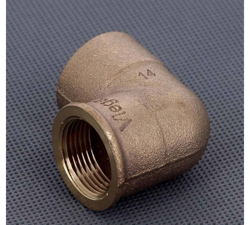 Угол 90° бронзовый Viega пайка-ВР 28х3/4 144203