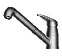 Смеситель для кухни Omoikiri Tateyama-S-C с выдвижным изливом хром 4994115
