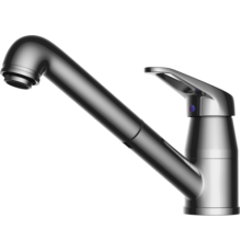 Смеситель для кухни Omoikiri Tateyama-S-C с выдвижным изливом хром 4994115