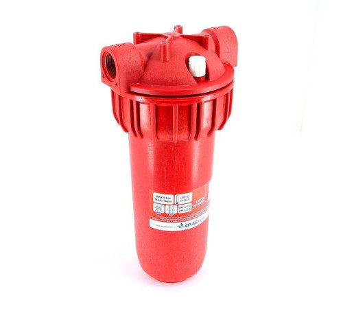 Корпус фильтра для горячей воды Atlas Filtri PLUS HOT 10 3/4 дюйма 3P SX BX ZA111P064