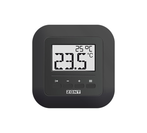 Термостат комнатный ZONT МЛ-332 радиоканальный 868 МГц черный ML00006089