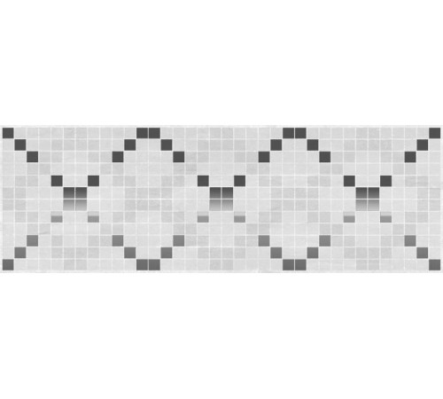 Декор Laparet Marmara Паттерн серый 20х60 см 17-03-06-616