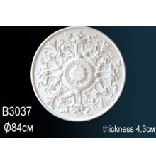 Розетка потолочная Perfect полиуретановая с орнаментом 400 мм B3037