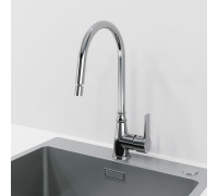 Смеситель для кухни Laparet Alamera с поворотным изливом N2042302LPT