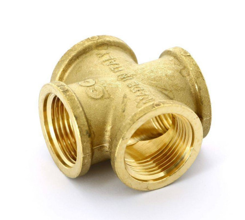 Крестовина латунная Uni-Fitt 1 ВР 619G4444