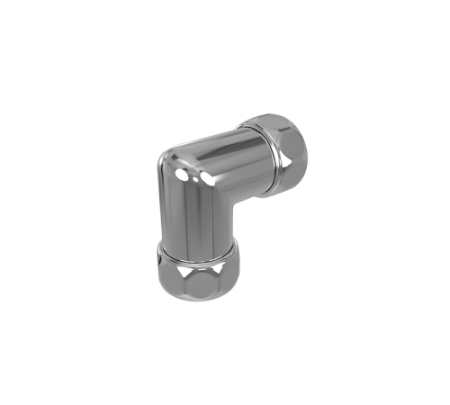 Уголок для полотенцесушителя Terminus гайка-гайка 1x1 комплект 2 шт. НС-1226431