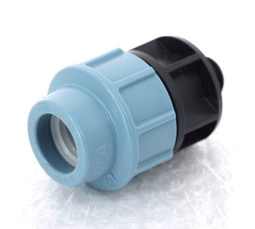 Муфта обжимная для труб ПНД Unidelta Deltone 25 мм x 1/2 1003025002