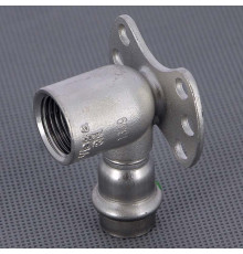 Водорозетка пресс Viega Sanpress Inox из нержавеющей стали 15х1/2 ВР 437244