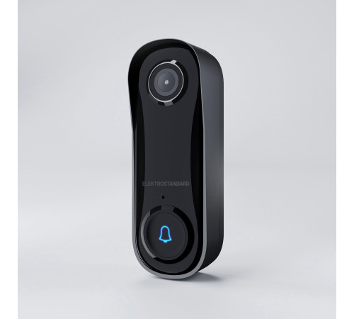 76106/00 видеозвонок Умный дом черный с питанием от сети 76106/00