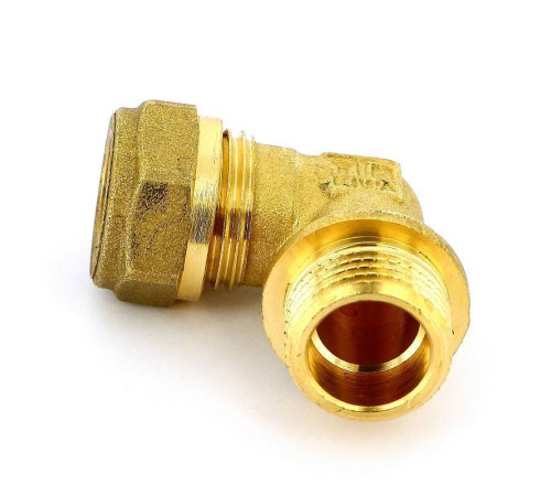 Угольник обжимной Tiemme 15х1/2 НР 1100015