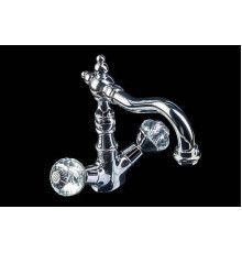 Смеситель для раковины высокий Boheme Flora хром глянцевый 272-FL