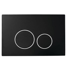 Кнопка смыва Boheme NeoArt пластик 24х1.5х16 см черный 662