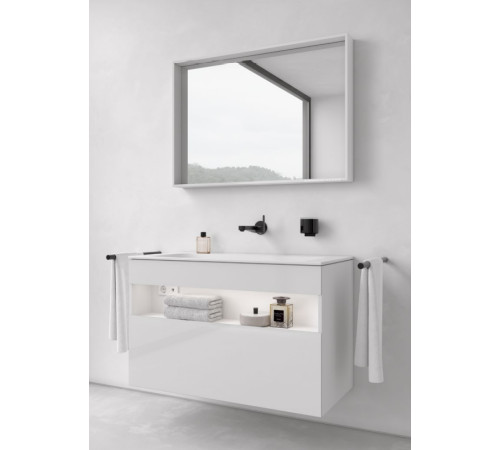 Дозатор для жидкого мыла KEUCO REVA чёрный матовый 12852 379000