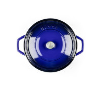 Кастрюля низкая Hascevher Esila 28 см Parliament Blue A891328