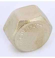 Заглушка латунная никелированная с внутренней резьбой Tiemme 3/4 1500197