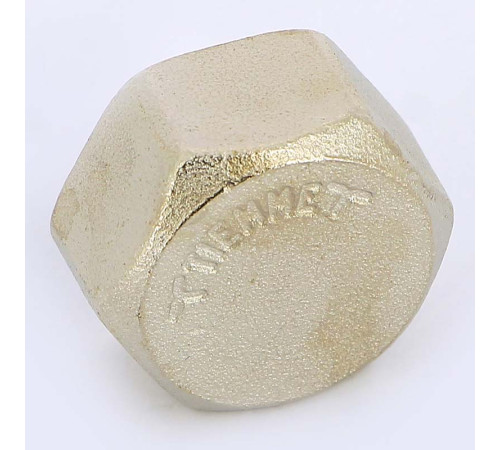 Заглушка латунная никелированная с внутренней резьбой Tiemme 3/4 1500197