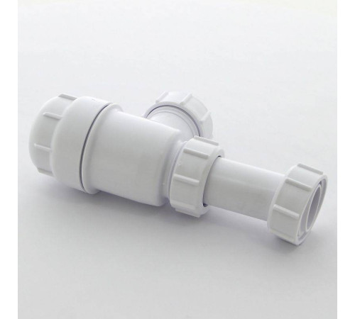 Сифон McAlpine бутылочный 1 1/4 x 32 мм без выпуска выход 32 мм MRW2-NW