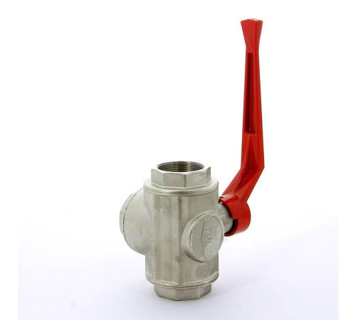 Кран шаровой Itap трехходовой L-порт ВВ рычаг 2 1280200