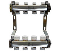 Коллекторный блок Gekon 1x3/4 EK 4 выхода с расходомерами GK 75104