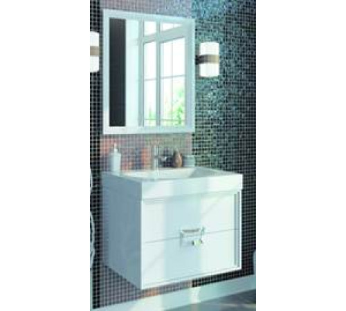 Тумба под раковину Kerama Marazzi Canaletto 80 подвесная белая глянцевая CN.80