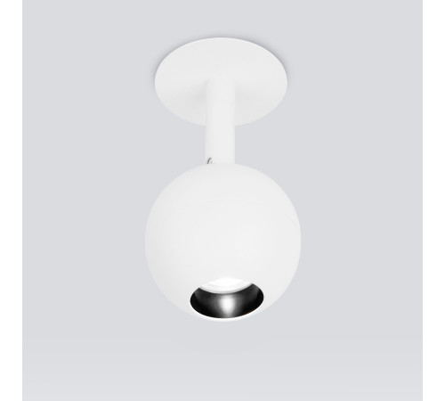 Встраиваемый точечный светодиодный светильник 9925 LED 8W 4200K белый