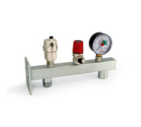 Группа безопасности котла с консолью для расширительного бака Uni-Fitt 3/4 255S3230