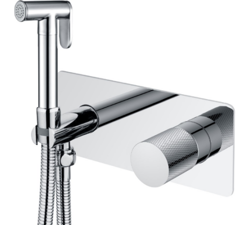 Гигиенический душ со смесителем Boheme Stick хром 127-CRCR.2