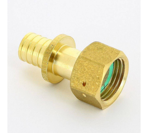 Муфта аксиальная Uni-Fitt 16x1/2 с накидной гайкой и плоской прокладкой 754G6200