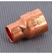 Муфта редукционная медная Viega 18х12 мм пайка 106874