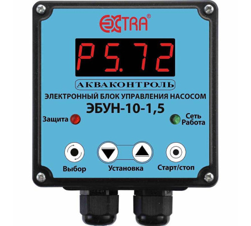 Блок управления насосом Акваконтроль ЭБУН-10-1.5 7136150000
