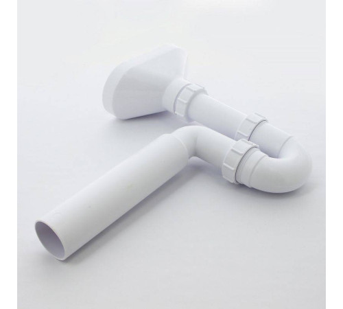 Сифон McAlpine трубный 1 1/2 x 40 мм для разрыва потока с воронкой HC7-FUN