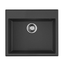 Кухонная мойка Omoikiri Tedori 57 Tetogranit 57x51 см черный 4993980