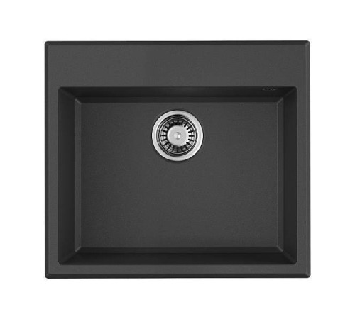 Кухонная мойка Omoikiri Tedori 57 Tetogranit 57x51 см черный 4993980