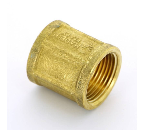 Муфта латунная Tiemme 3/4 дюйма ВР-ВР 1500047