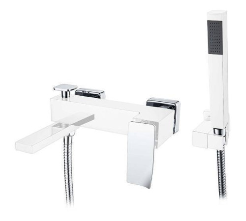 Смеситель для ванны с душем Boheme Q настенный хром 143-CRCR.2