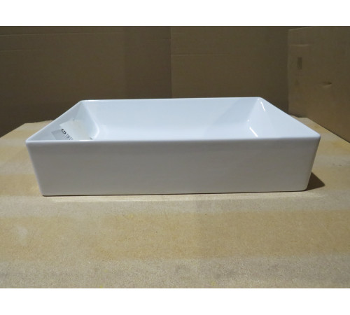 Раковина накладная GSI Kube X 370х600 мм белый глянцевый 945311_УЦ/5