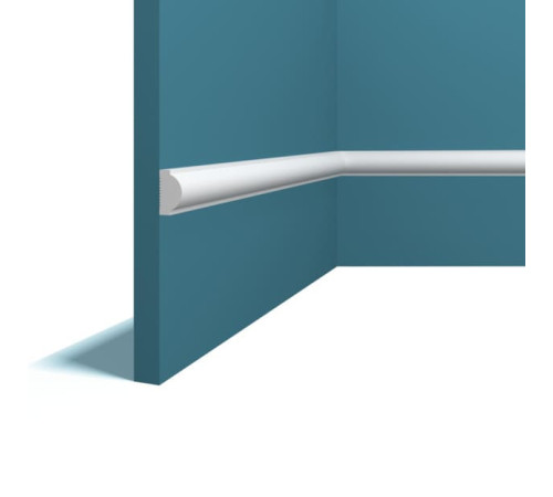 Молдинг Perfect Plus P181 из ударопрочного полимера 20х10х2000 мм P181