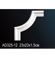 Угловой элемент для молдинга Perfect полиуретан AD325-12