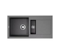 Кухонная мойка Omoikiri Sakaime 86-2 Tetogranit 86x46.5 см leningrad grey 4993560