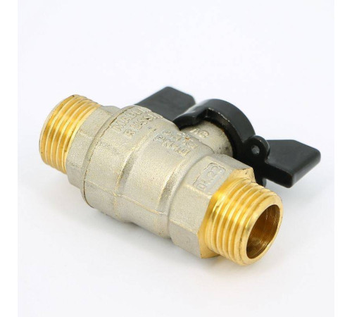 Кран шаровой LD Pride 1/2 НН полнопроходной бабочка 47.304.15