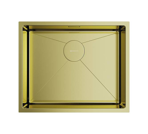 Кухонная мойка OMOIKIRI Taki 54-U/IF-LG 54x44 см светлое золото 4973093