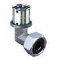 Угольник пресс FAR 26x3 мм x 1 с накидной гайкой 5922 2602