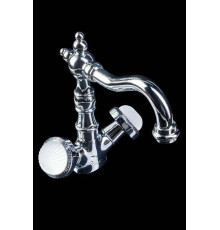 Смеситель для раковины высокий Boheme Satine хром 272-ST