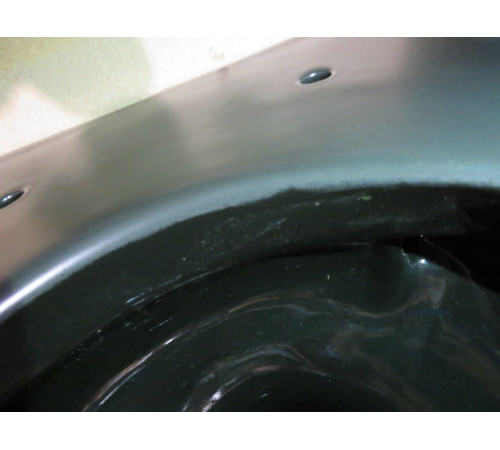 Уценка. Унитаз подвесной безободковый GSI Pura Swirlflush 550х360 мм черный матовый 881526_УЦ/8